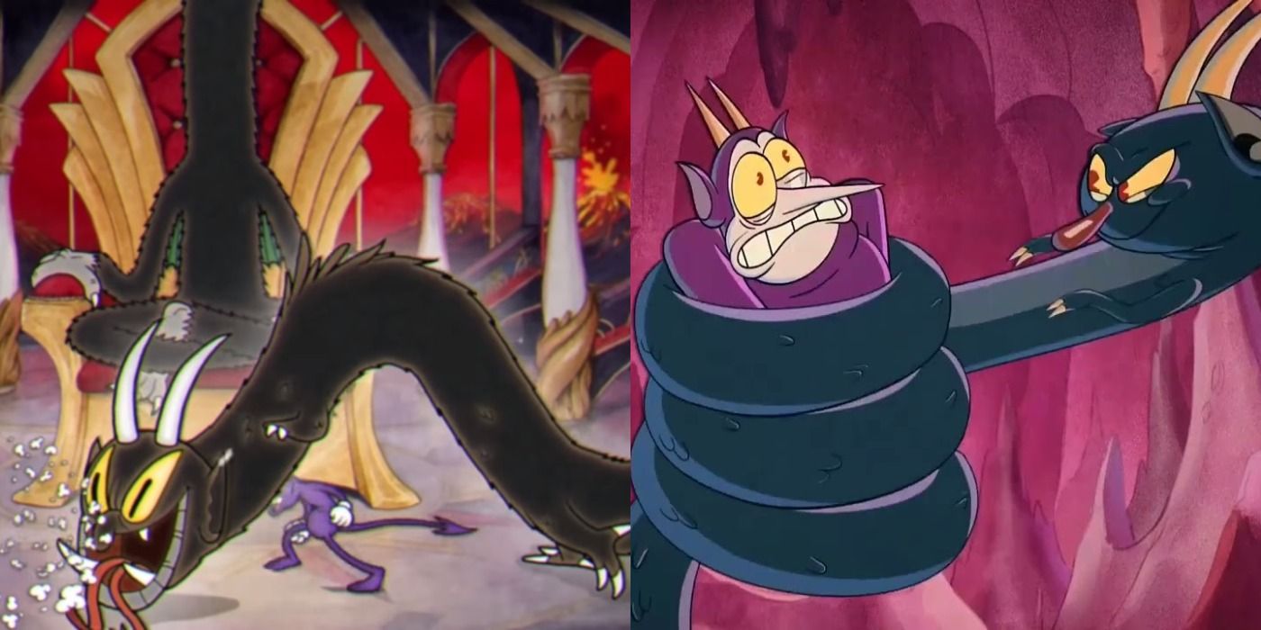 The devil as he appeared in both the Cuphead Game and Show