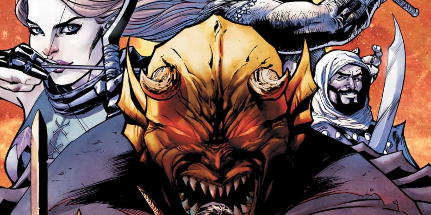 Etrigan and the Demon Knights in the comics