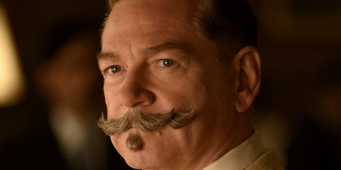 Poirot looking into the distance in Death on the Nile