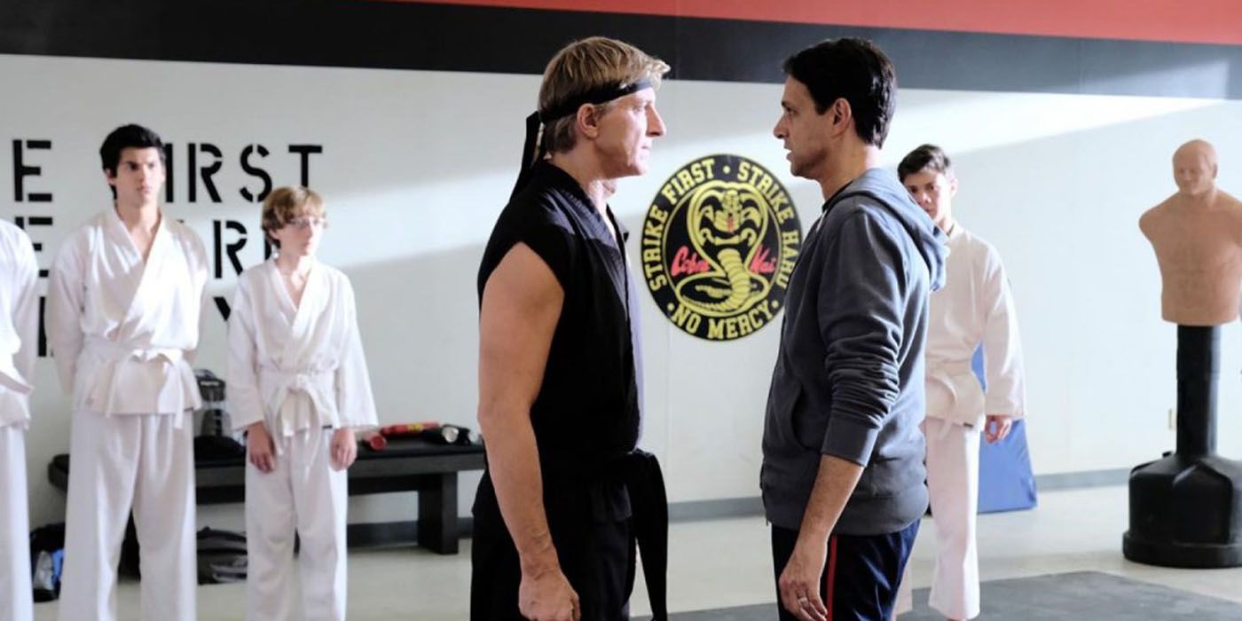 Daniel and Johnny face off in Cobra Kai