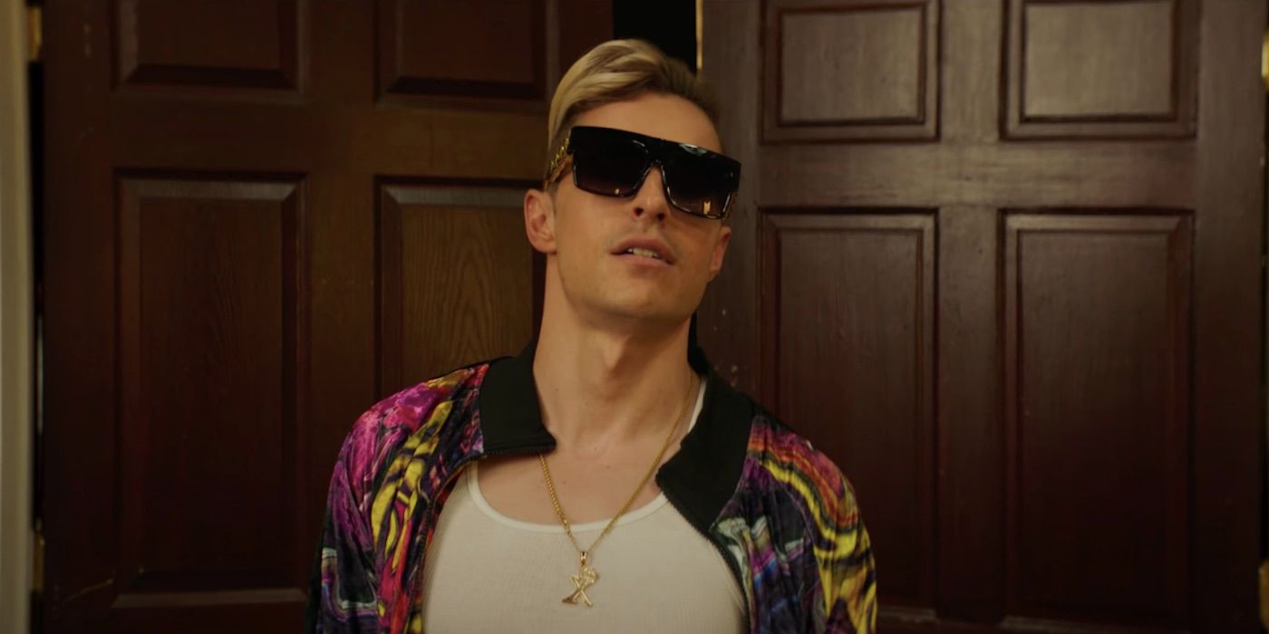 Screenshot from Dave Franco's Afterparty music video