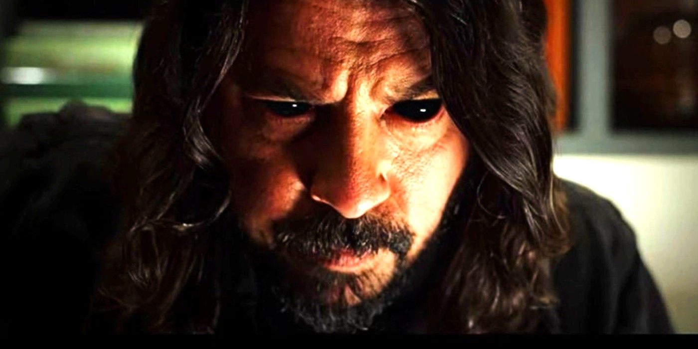 Dave Grohl possessed in Foo Fighters movie Studio 666's ending