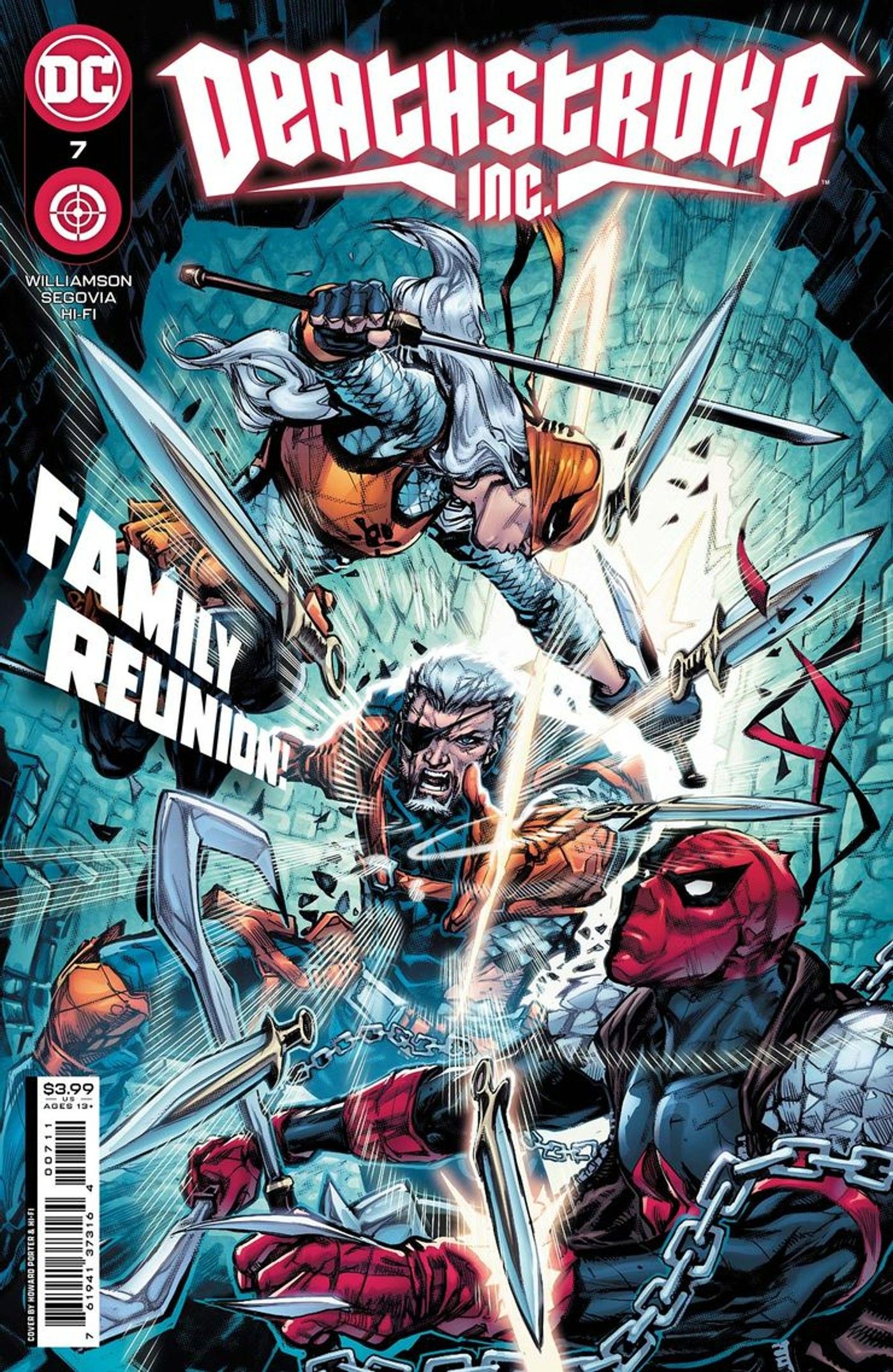 Deathstroke Inc #7 Slade Wilson Deathstroke Clone Son Respawn Cover