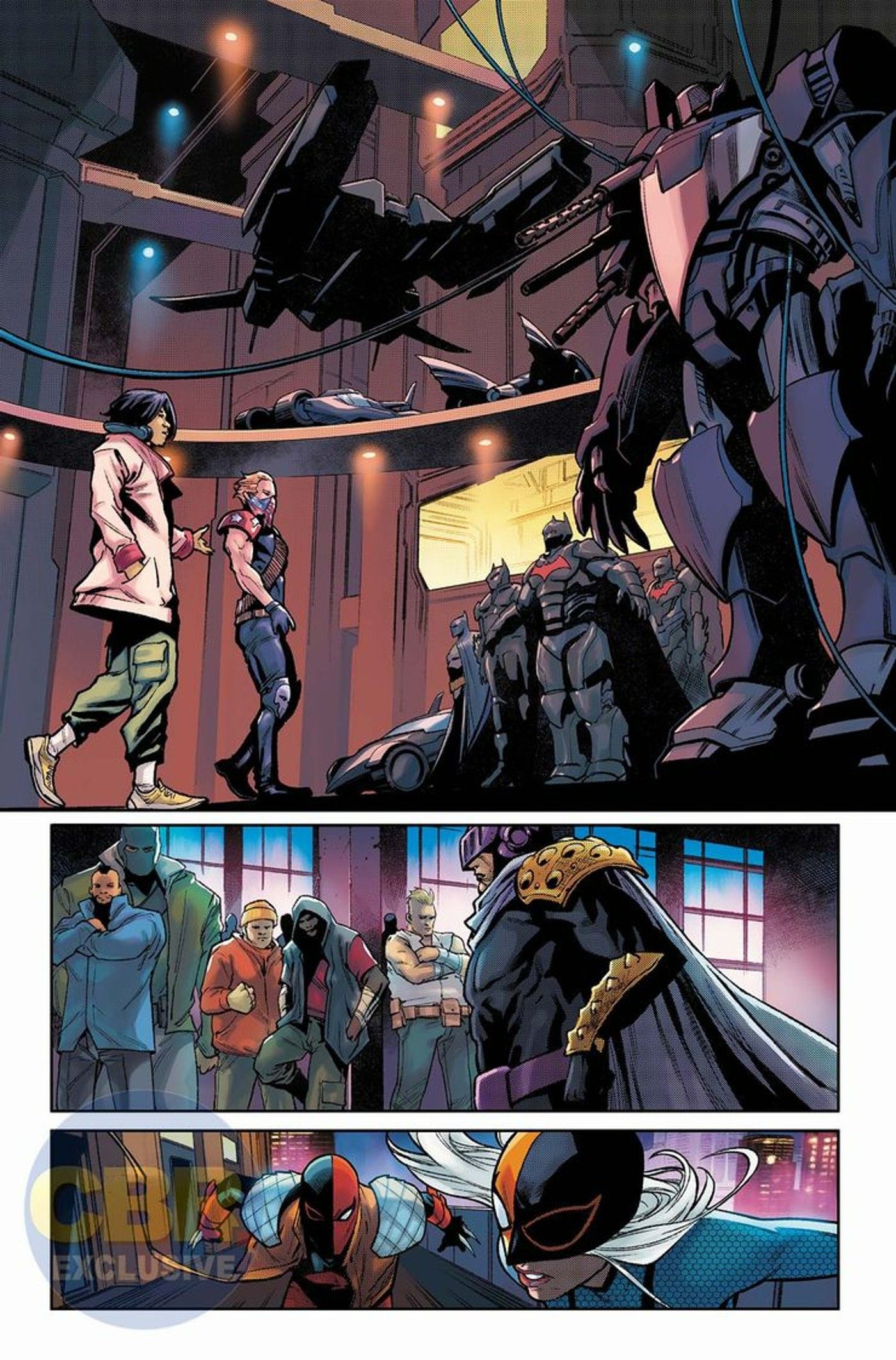 Deathstroke Inc #7 Slade Wilson Deathstroke Clone Son Respawn Page 1
