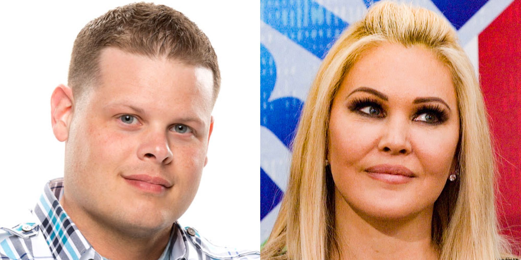 Derrick Levasseur from Big Brother 16 and Shanna Moakler from Celebrity Big Brother 3