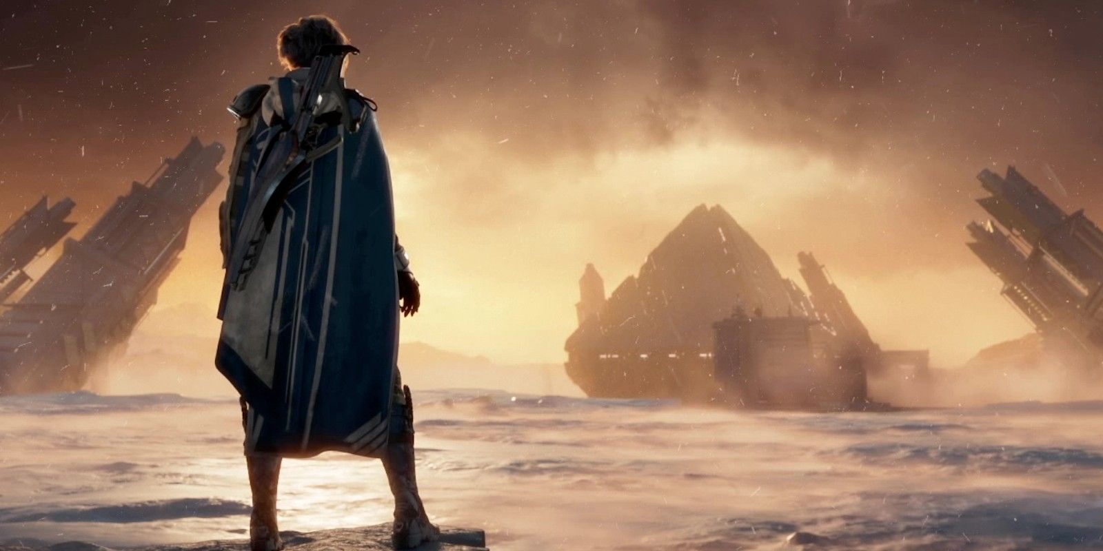 Ana Bray standing on Mars in Destiny 2