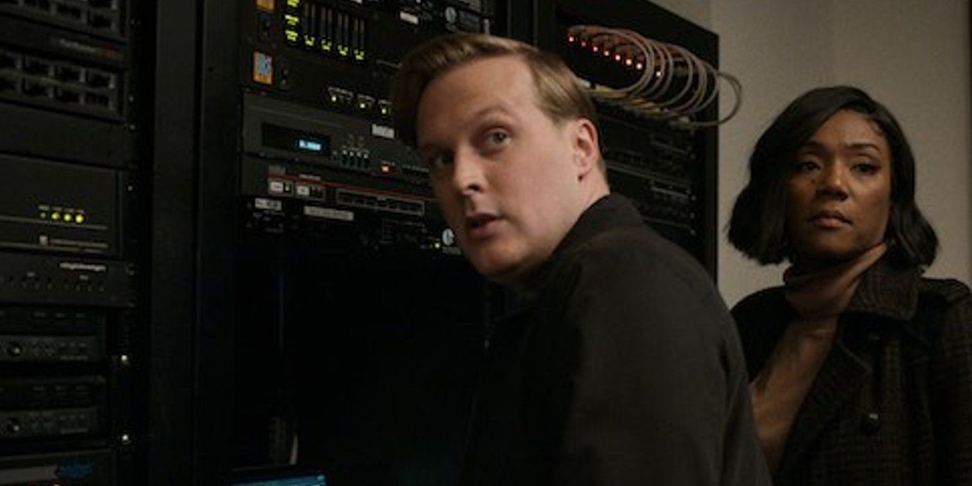 John Early as Det. Culp in The Afterparty.