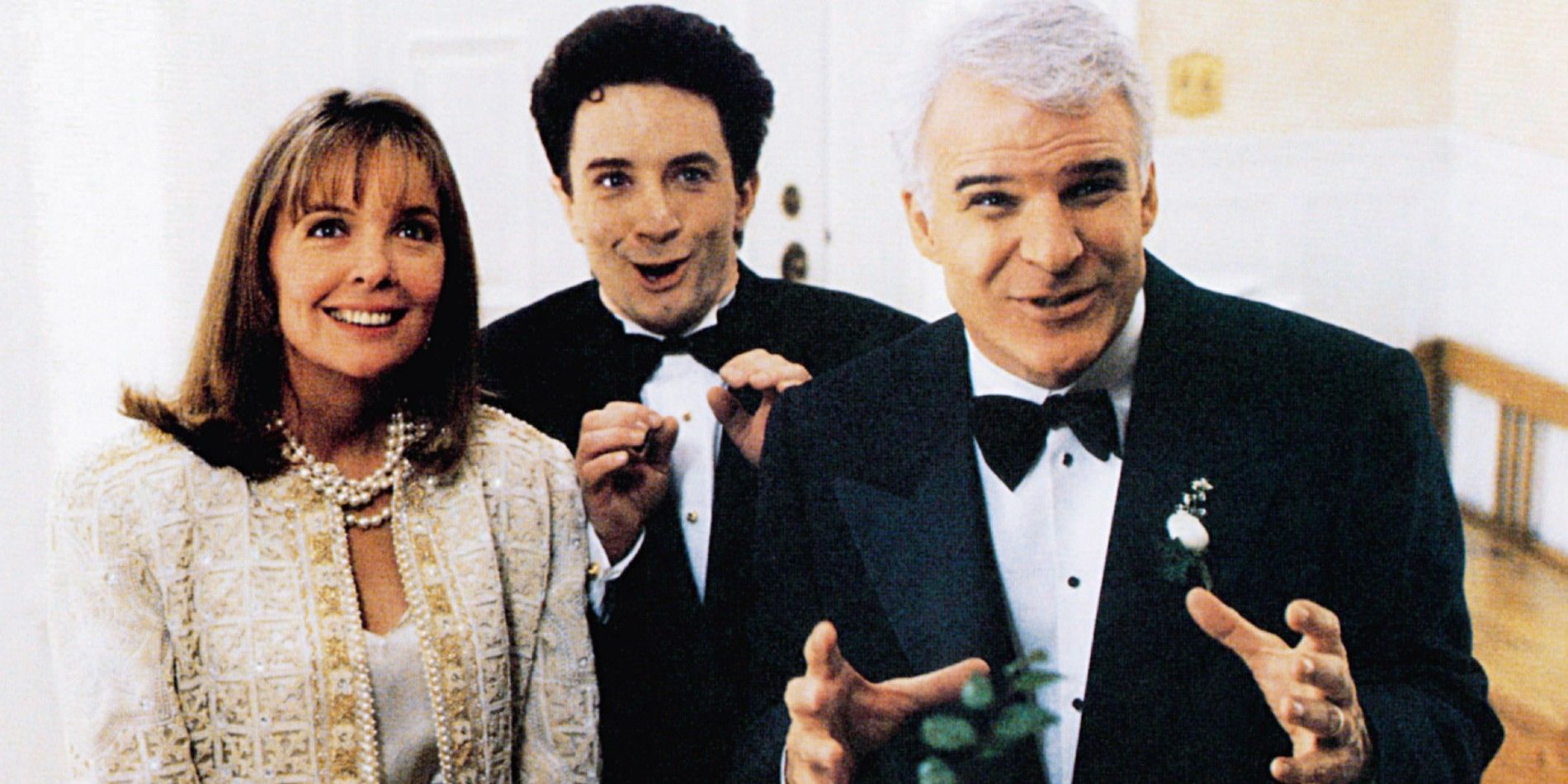 Diane Keaton, Martin Short and Steve Martin in Father Of The Bride