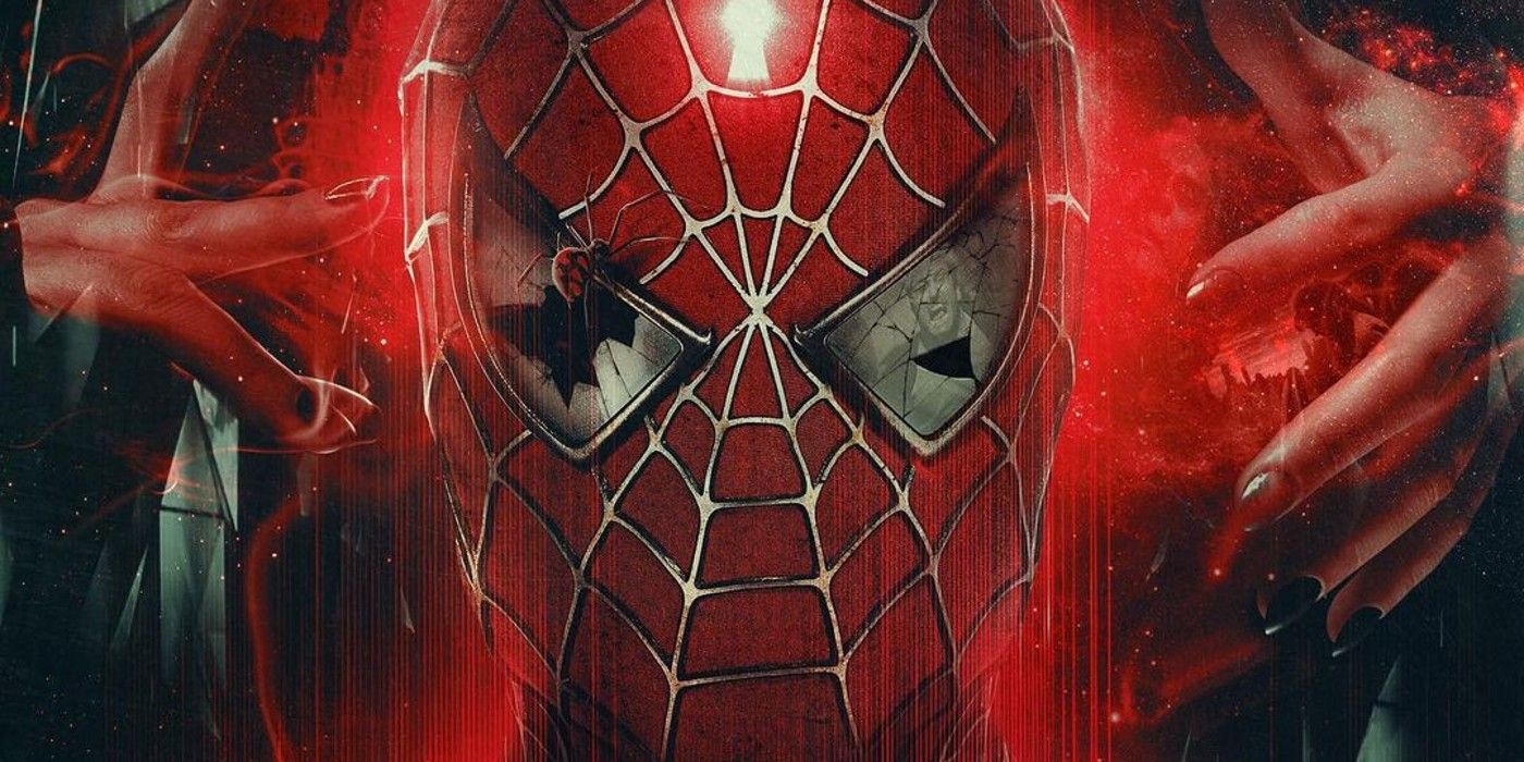 Spider-Man Is Attacked By Dark Magic in Doctor Strange 2 Fan Poster