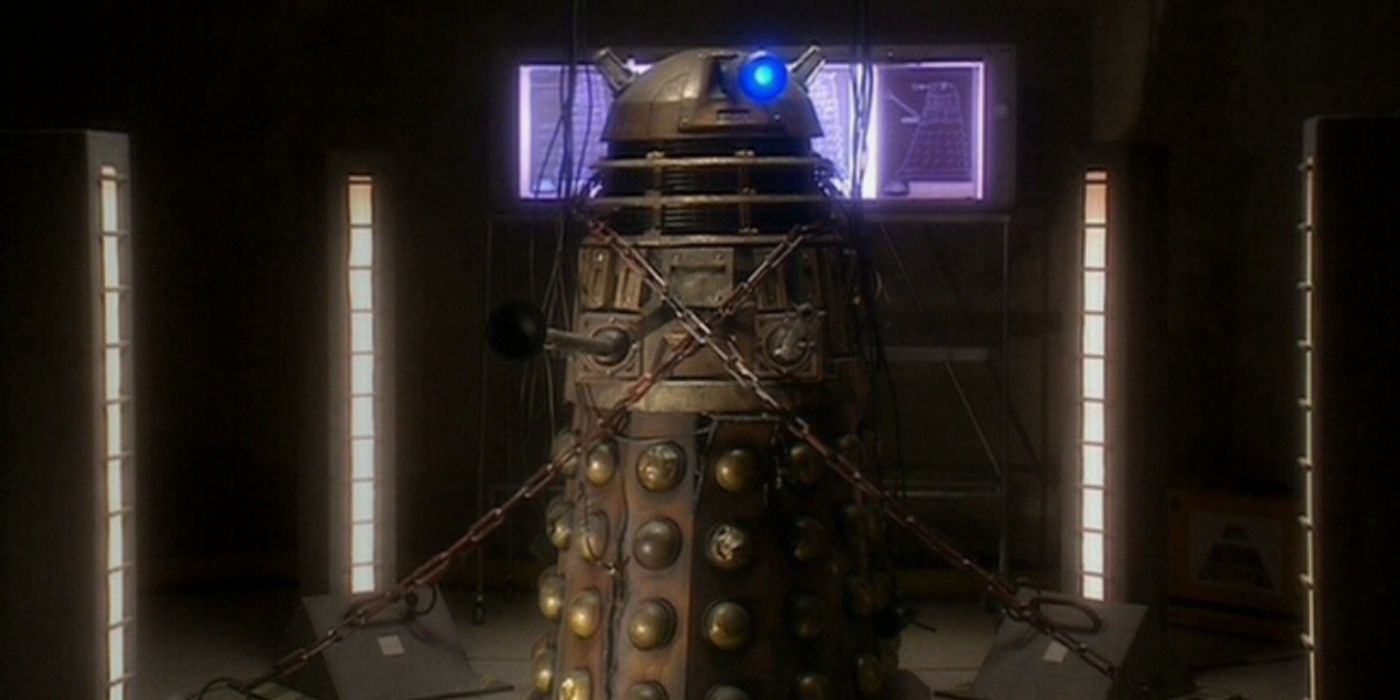 The Metaltron Dalek is imprisoned in Doctor Who