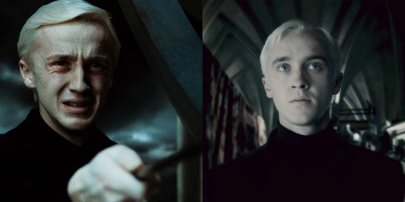 Draco in The Half Blood Prince.