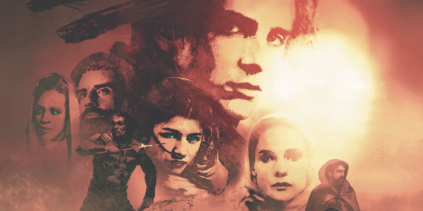 Copertina del graphic novel "Dune", versione Legendary Comics