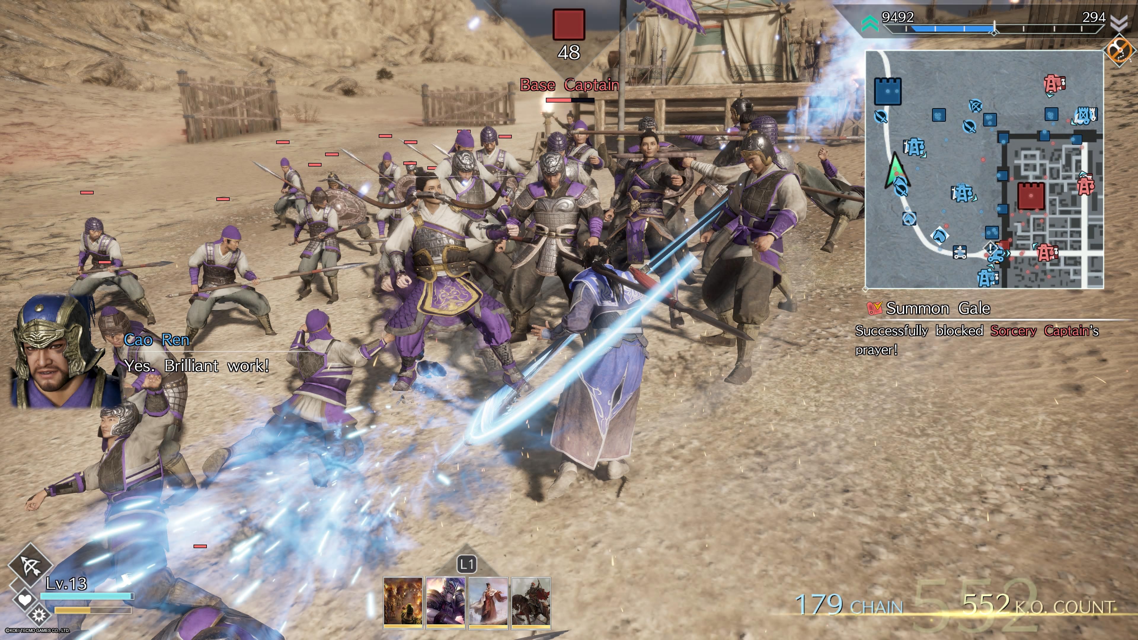 Dynasty Warriors 9 Empires Combat