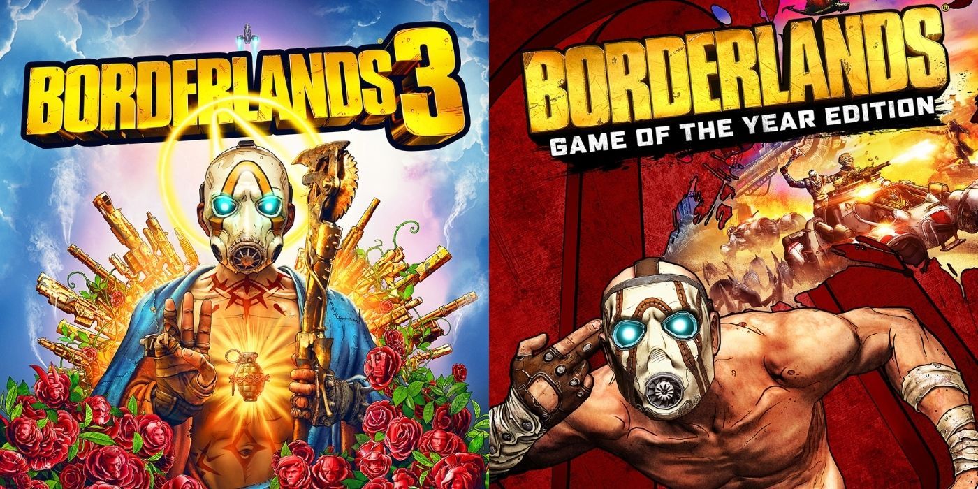 Split image of Borderlands Game covers