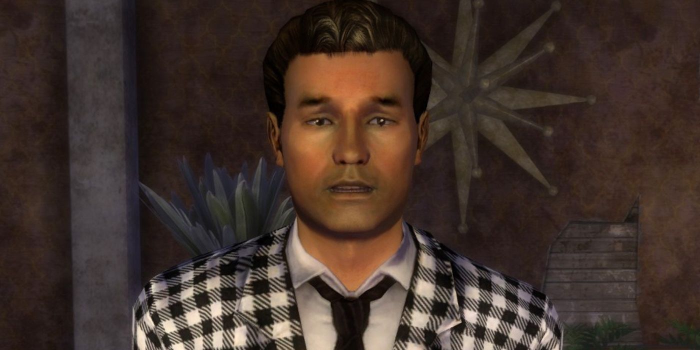 Benny looking surprised in Fallout New Vegas
