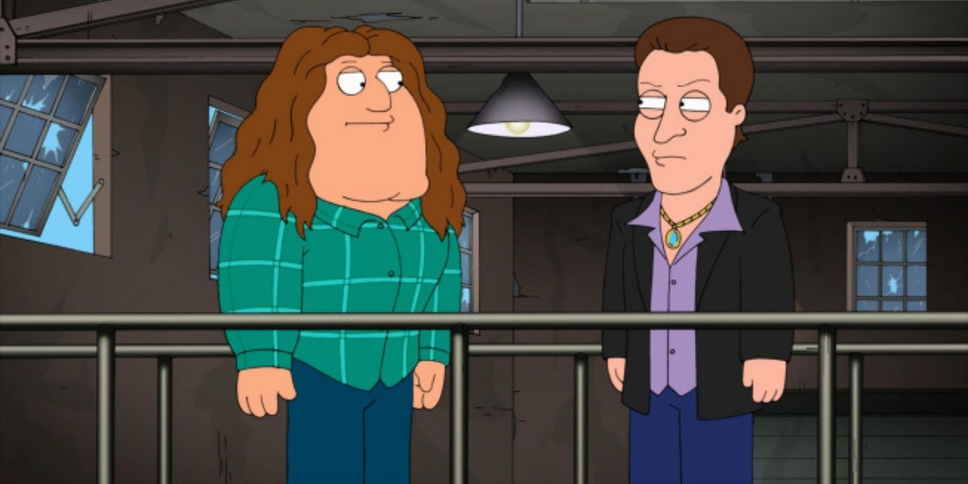 Bobby Briggs and another character in Family Guy