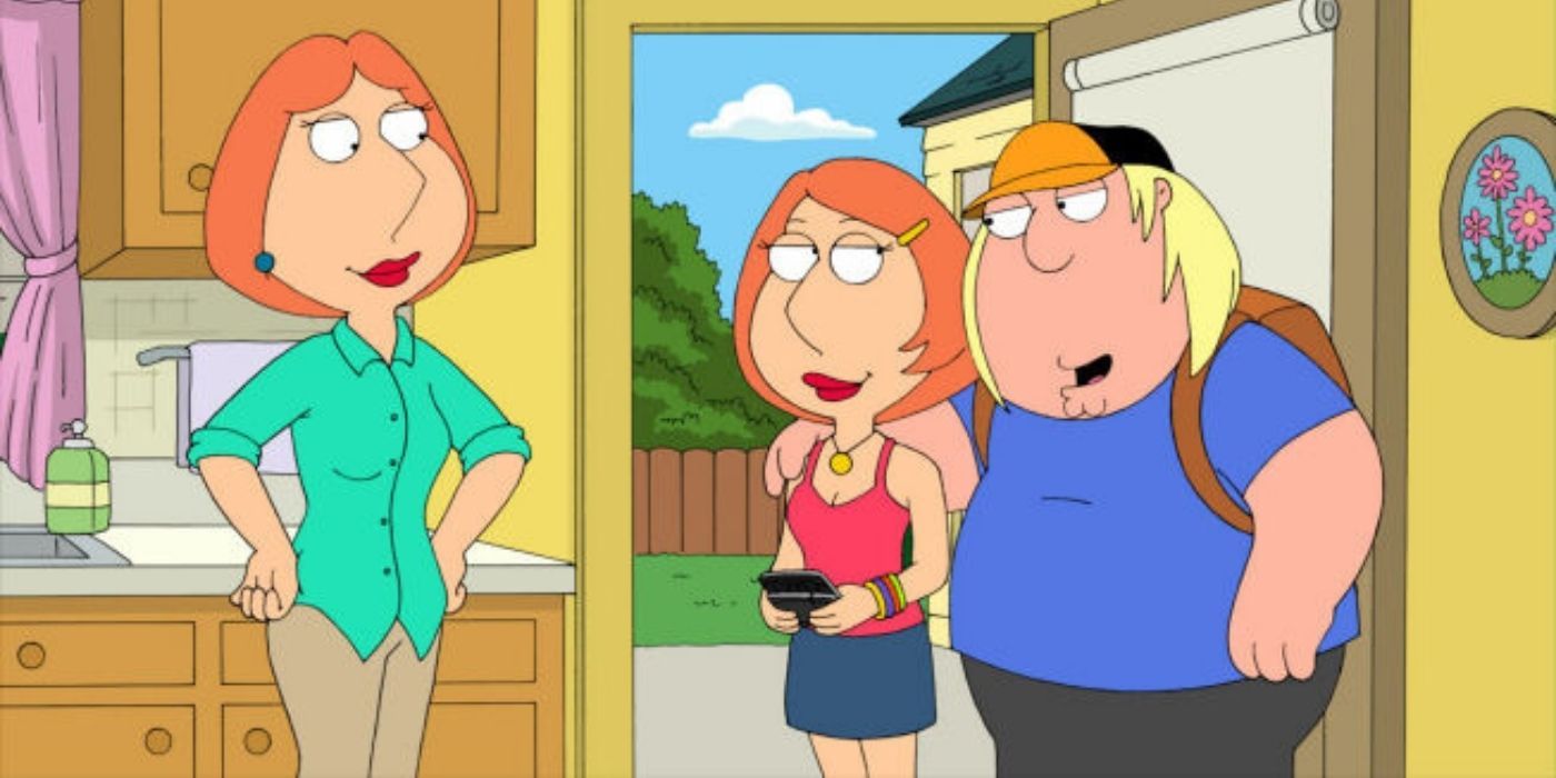 Lindsey and Lois in Family Guy