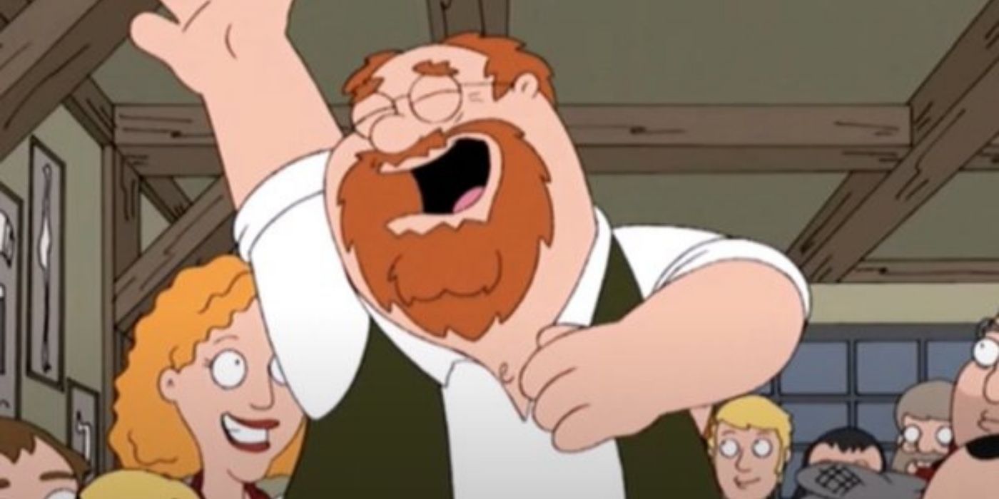 Mickey McFinnigan singing in Family Guy