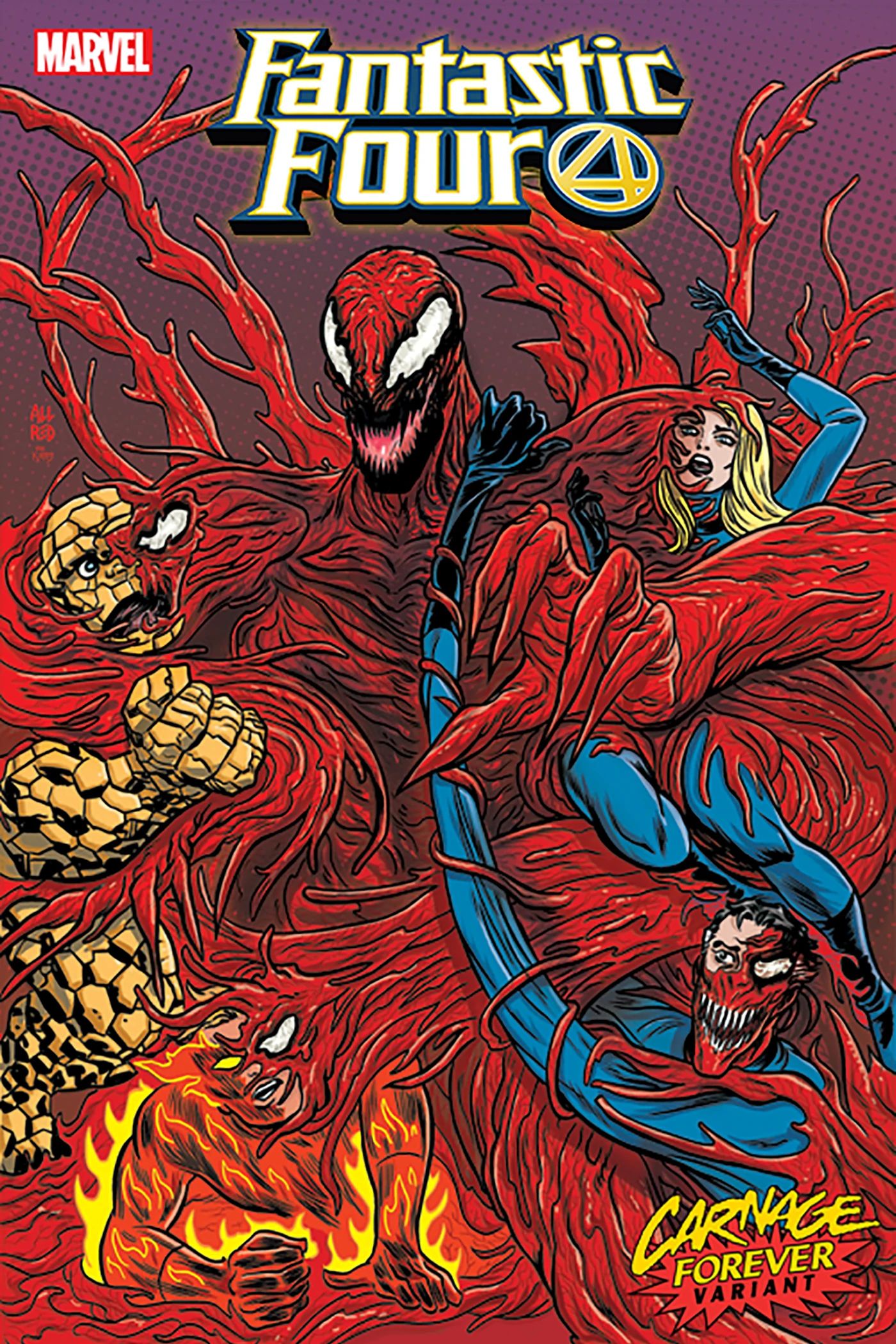Fantastic Four Carnage Full Cover