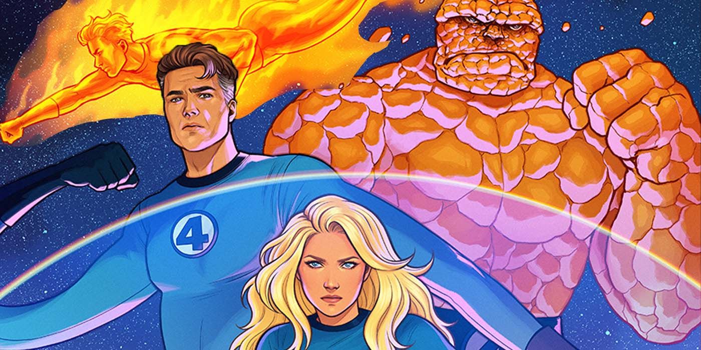 Fantastic Four together in Marvel Comics