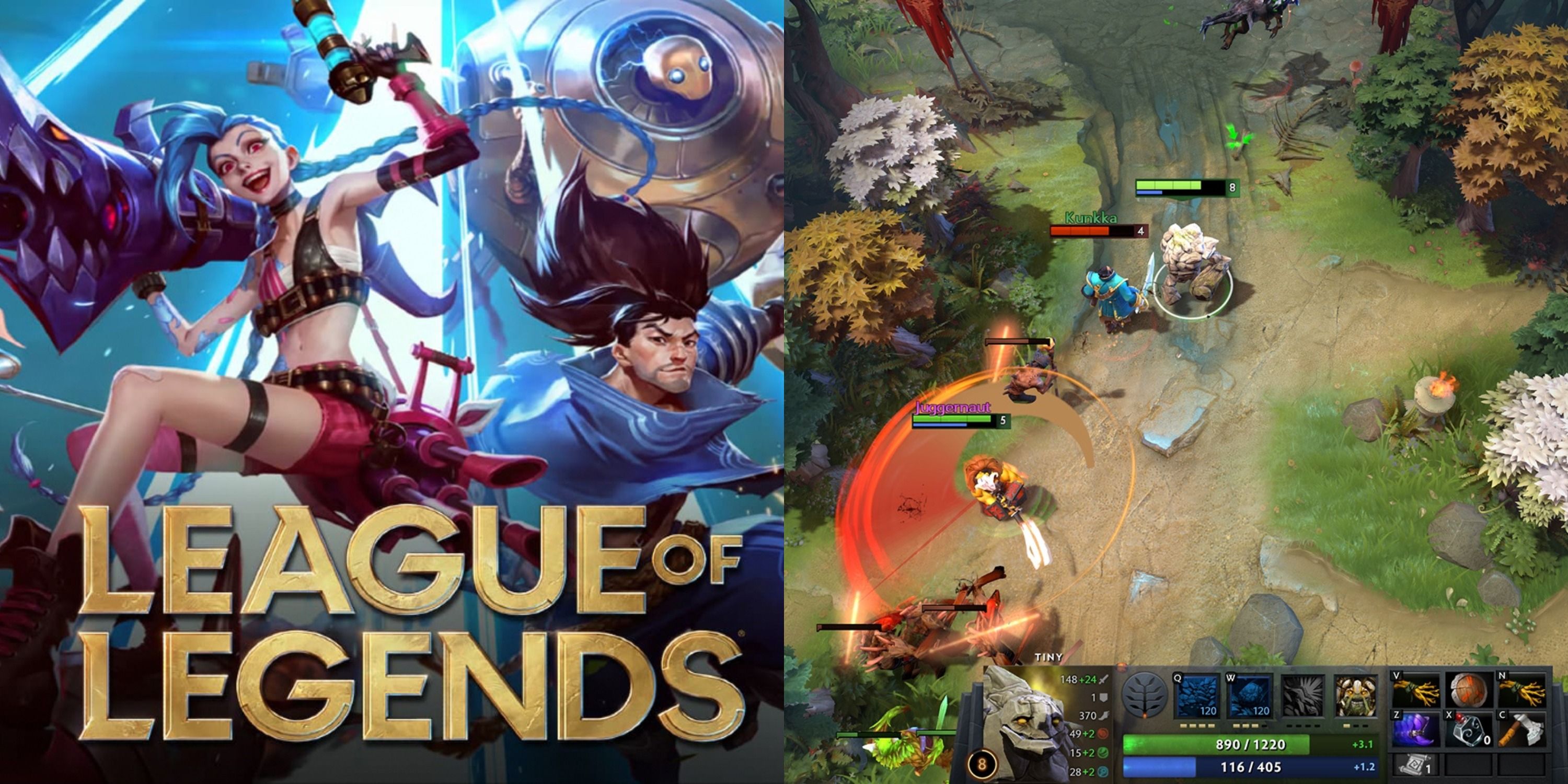 Top 5 most popular MOBA games