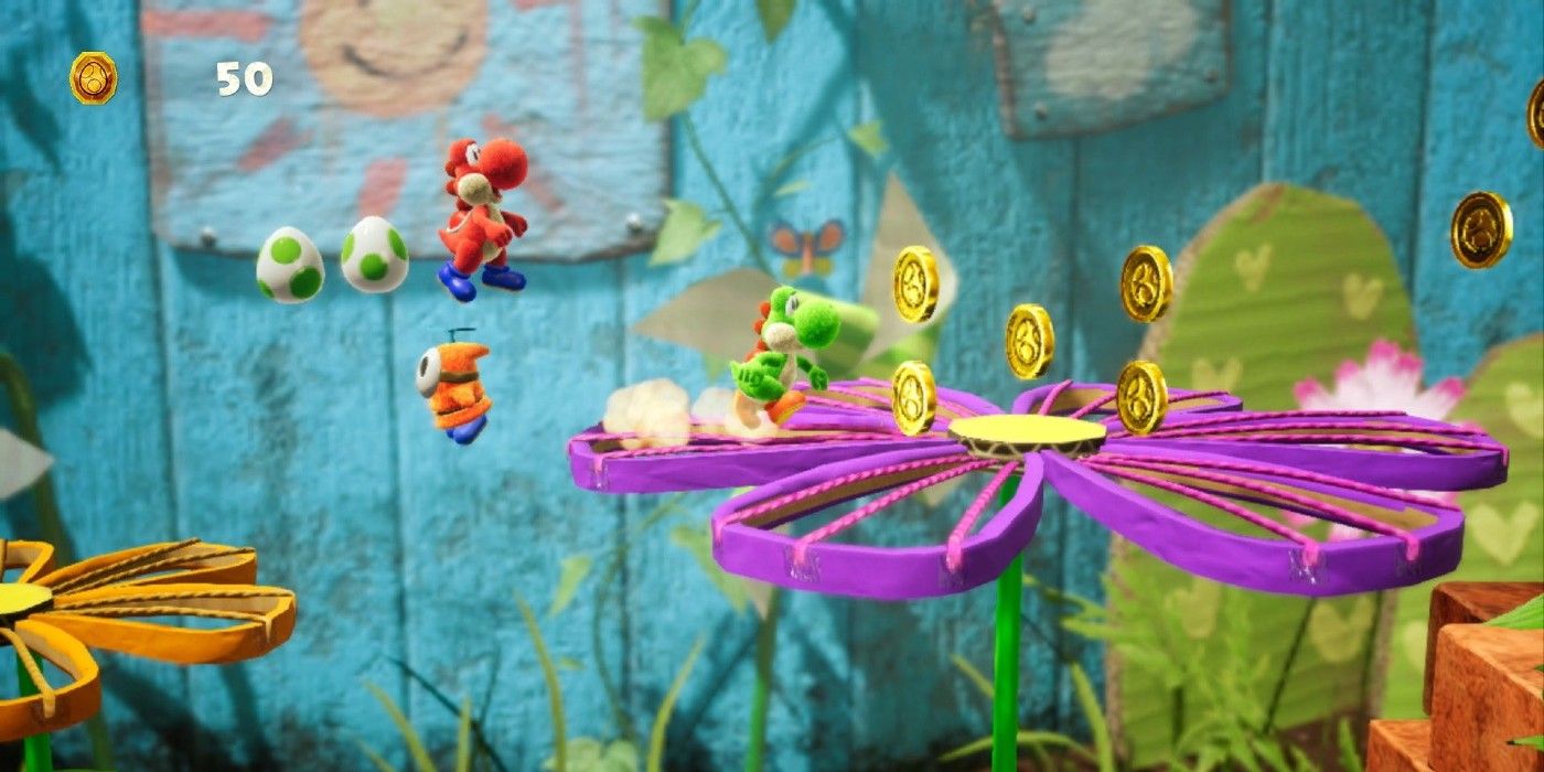 A Flower in Yoshis Crafted World