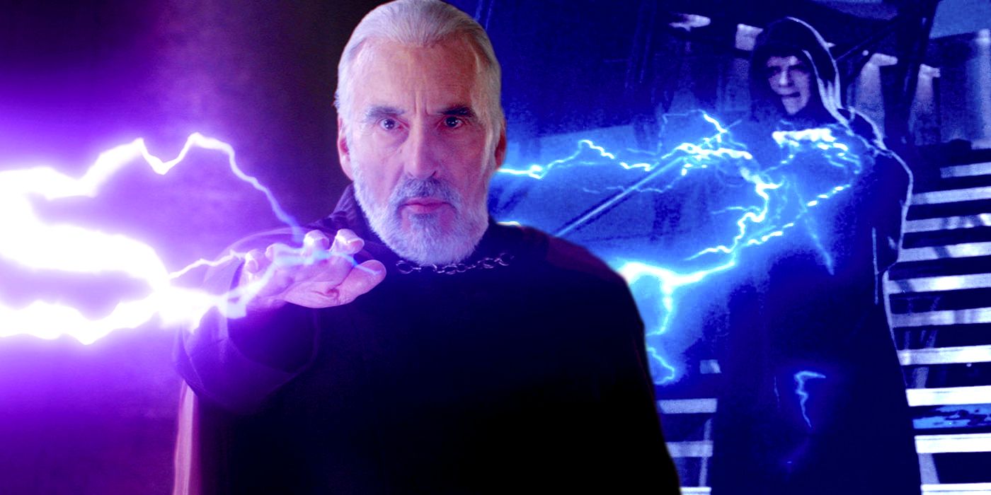 How Count Dooku Used Force Lightning When He Was Still A Jedi