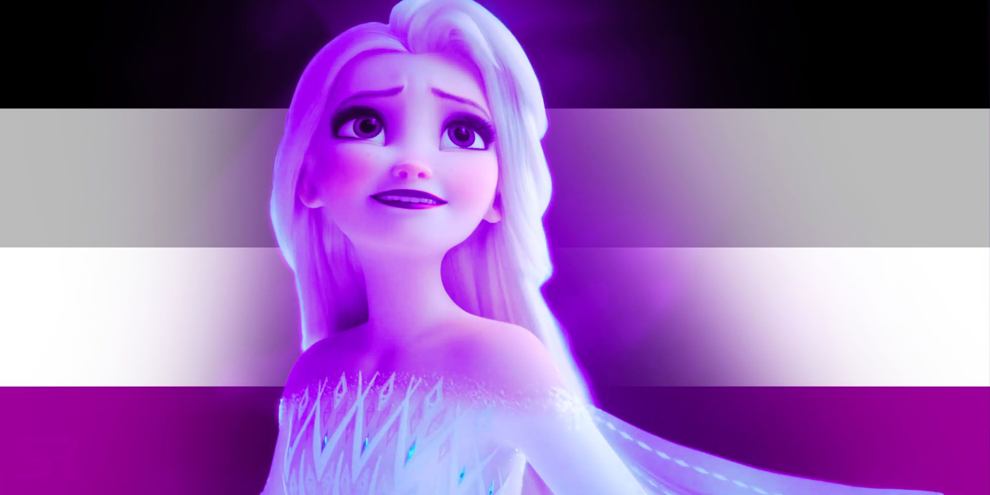 Frozen 3 Elsa Asexual Canon 