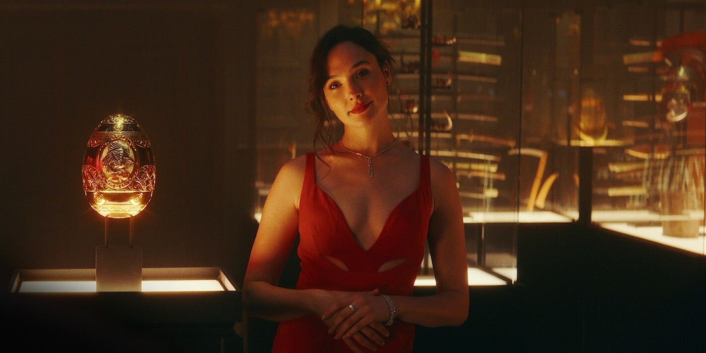 Gal Gadot shows confidence in Red Notice.