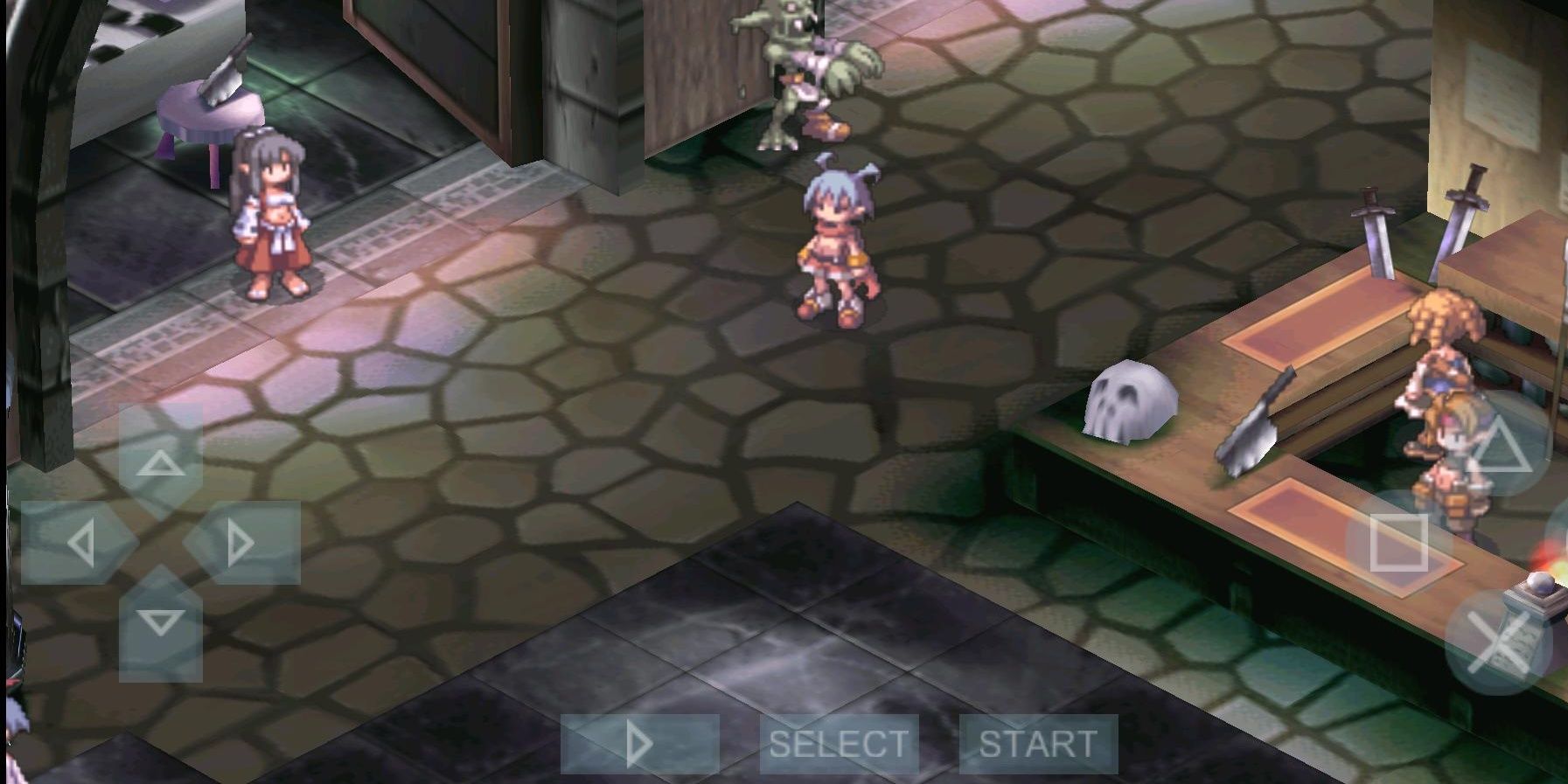 Gameplay from Disgaea Afternoon of Darkness for the PSP