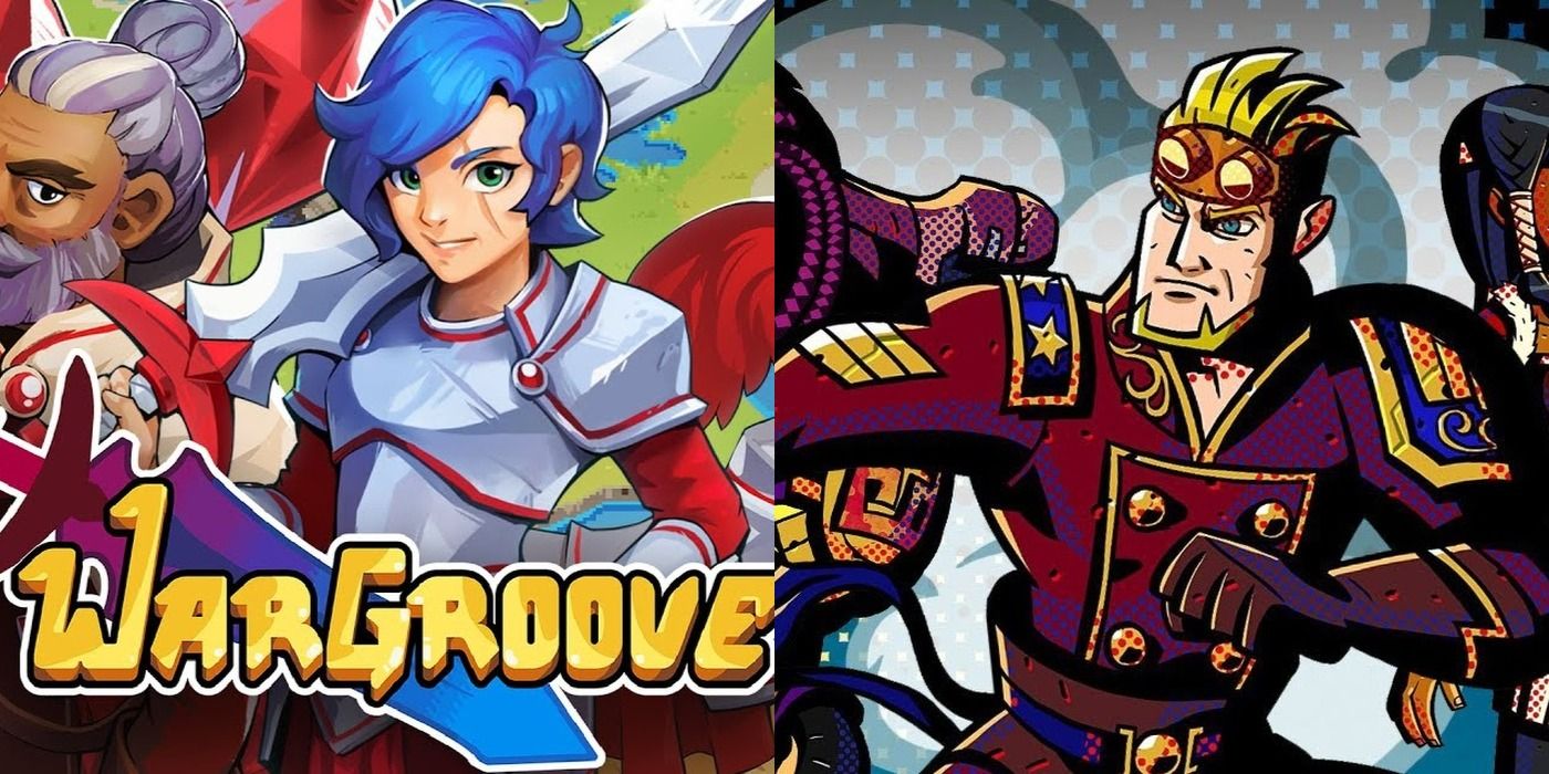 Split image of cover art from Wargroove and Codename Steam