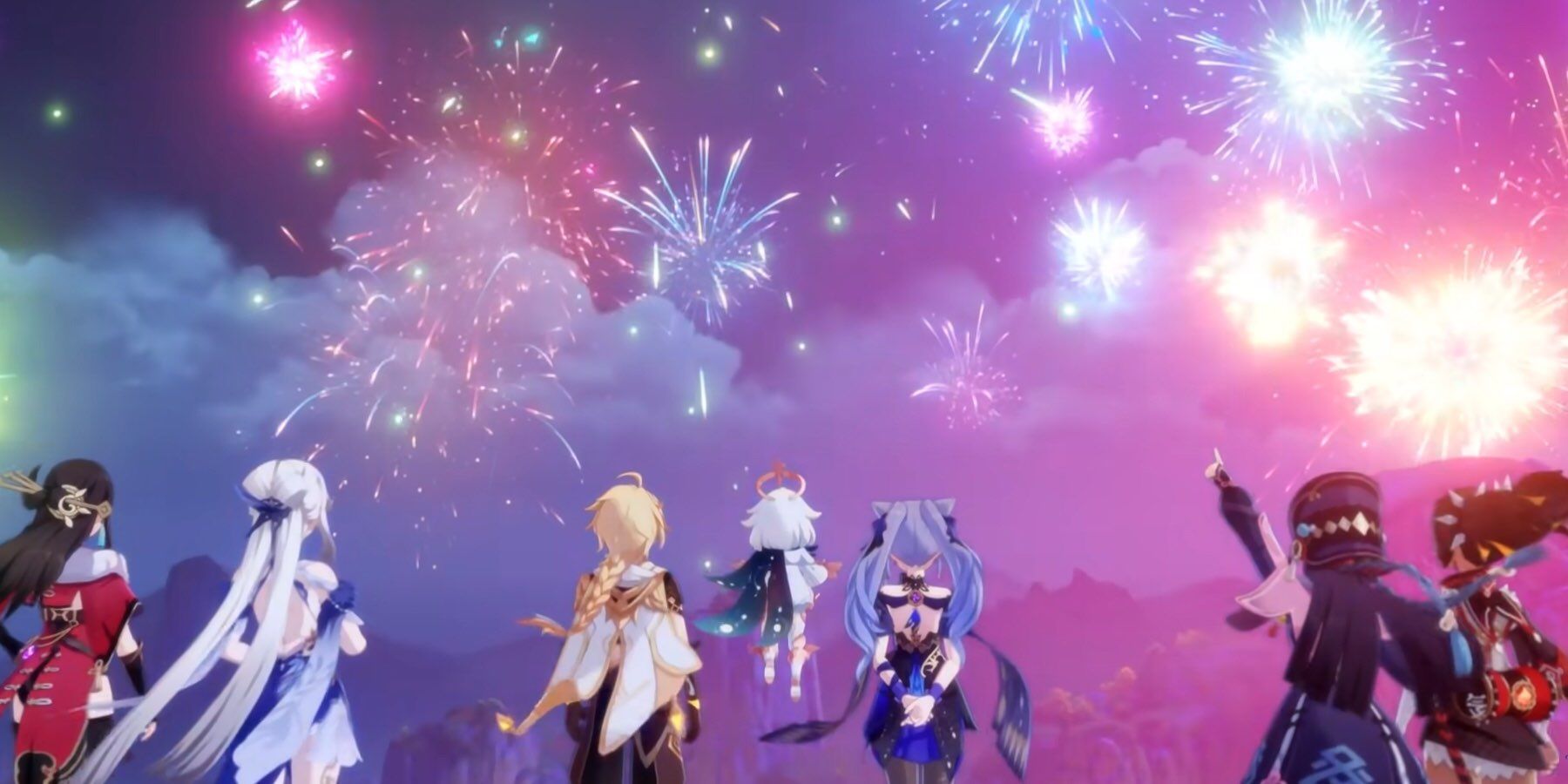 Genshin Impact Lantern Rite: All Fireworks Designs