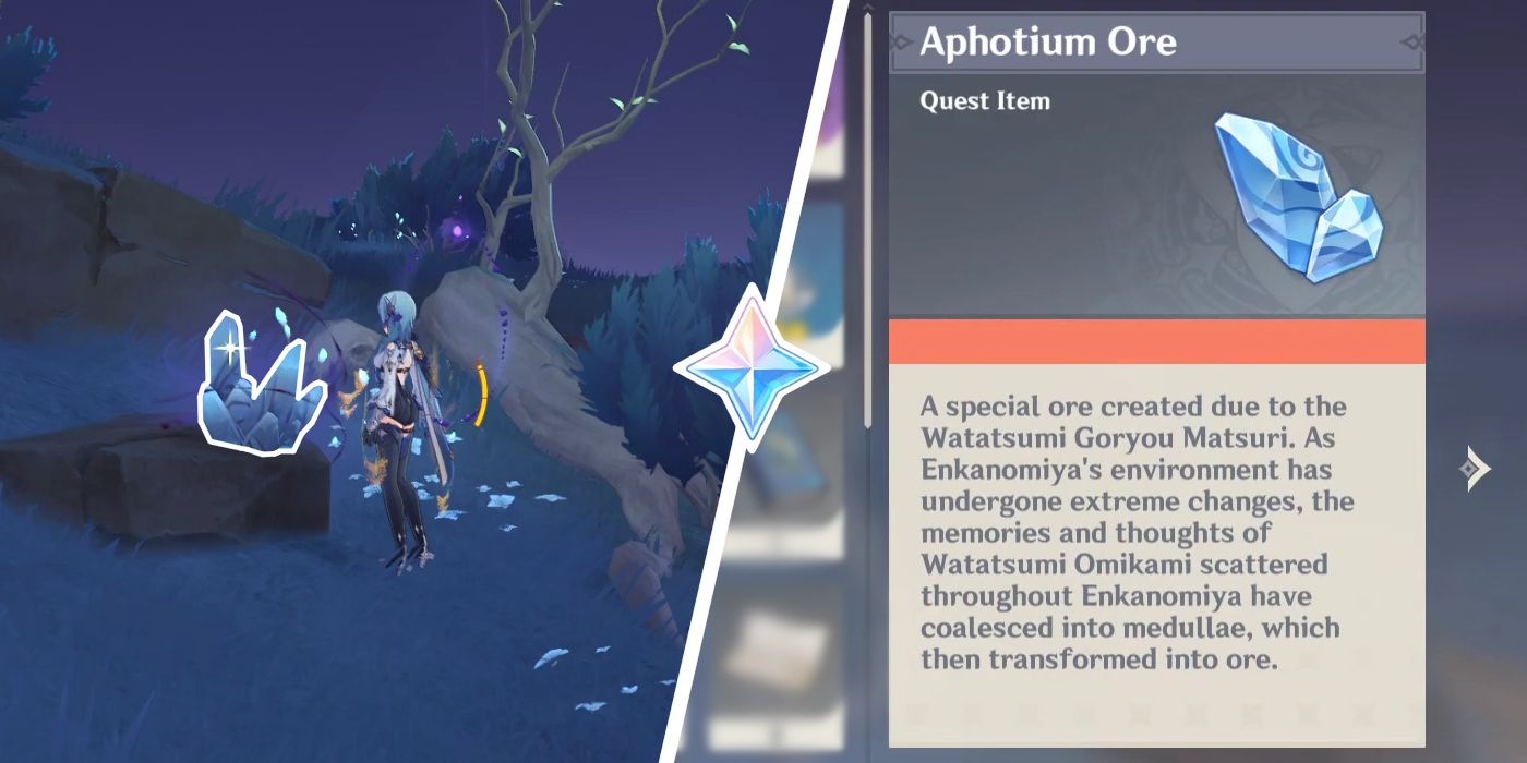 Genshin Impact: Where To Get Aphotium Ore