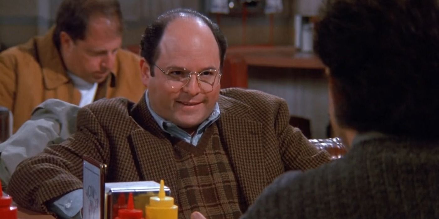 George Costanza at the Monk's Cafe in Seinfeld