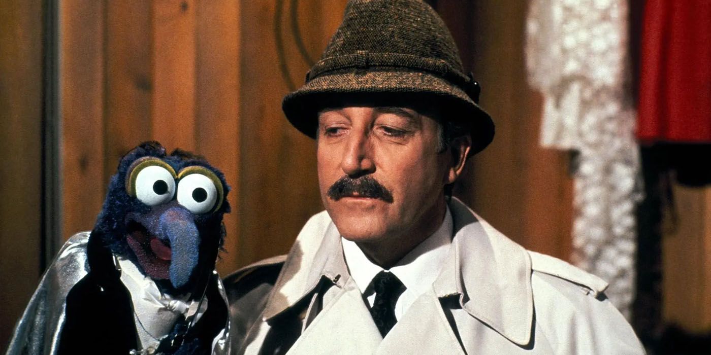 Gonzo and Peter Sellers as Jacques Clouseau in The Muppet Show
