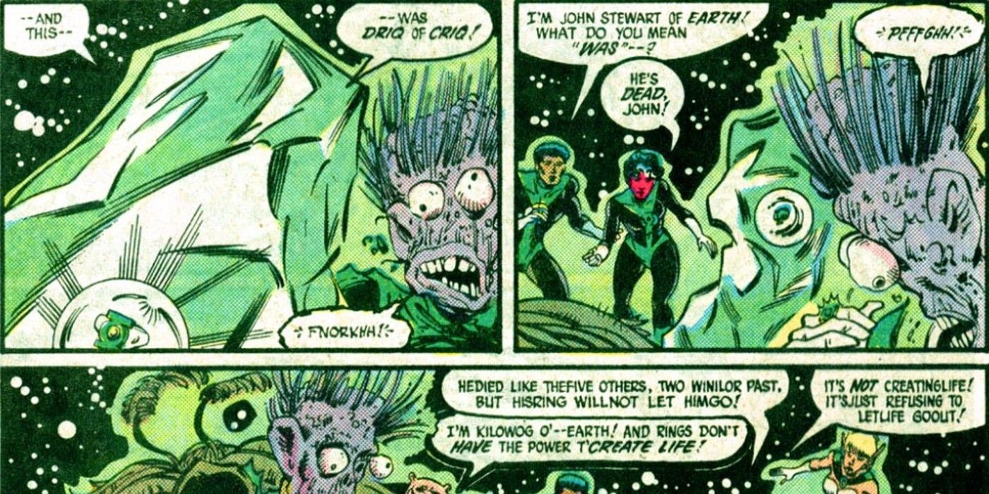 Green Lantern Driq Introduction