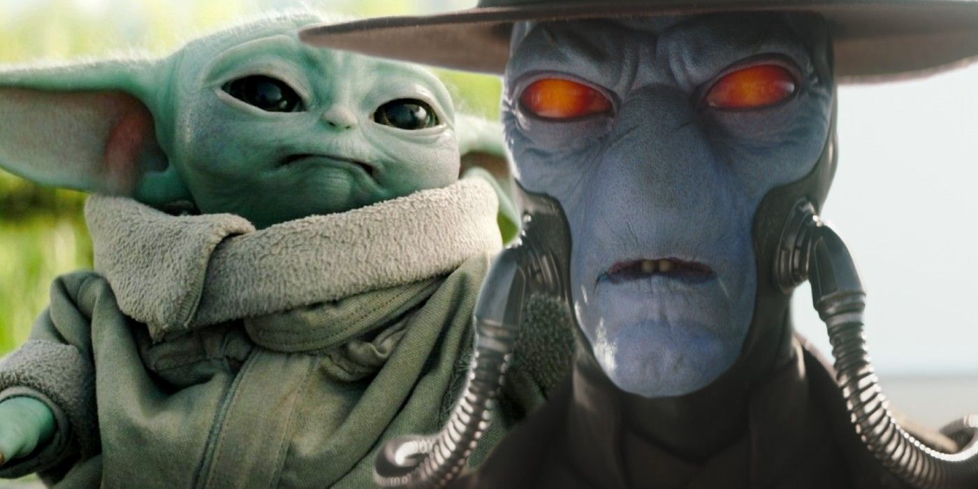Grogu and Cad Bane in Book of Boba Fett