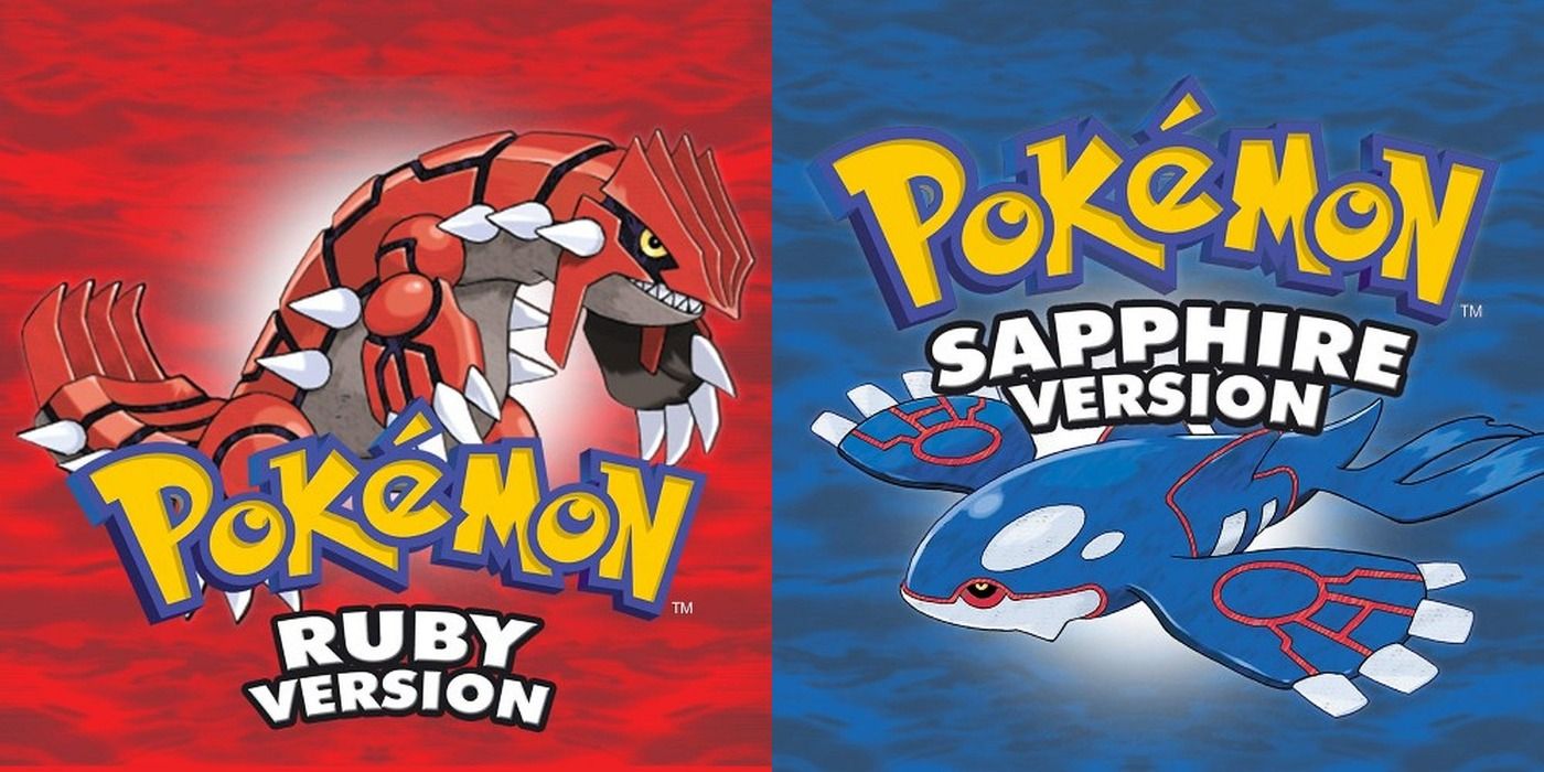 Groudon And Kyogre From Pokemon Ruby and Sapphire