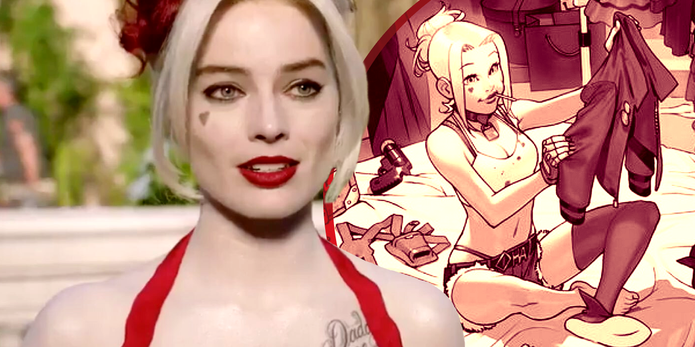 Harley Quinn costume cover