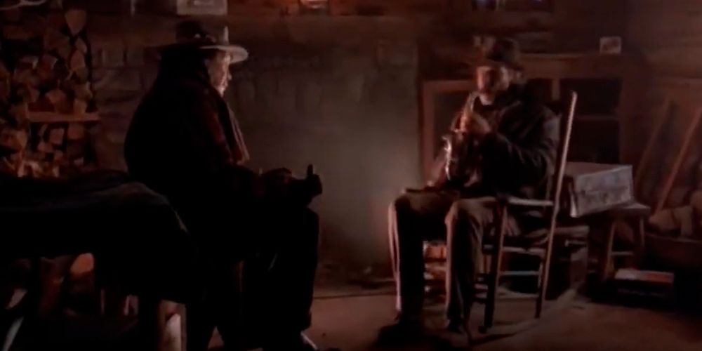 Indiana Jones Plays The Soprano Sax For Grey Cloud in Mystery of the Blues