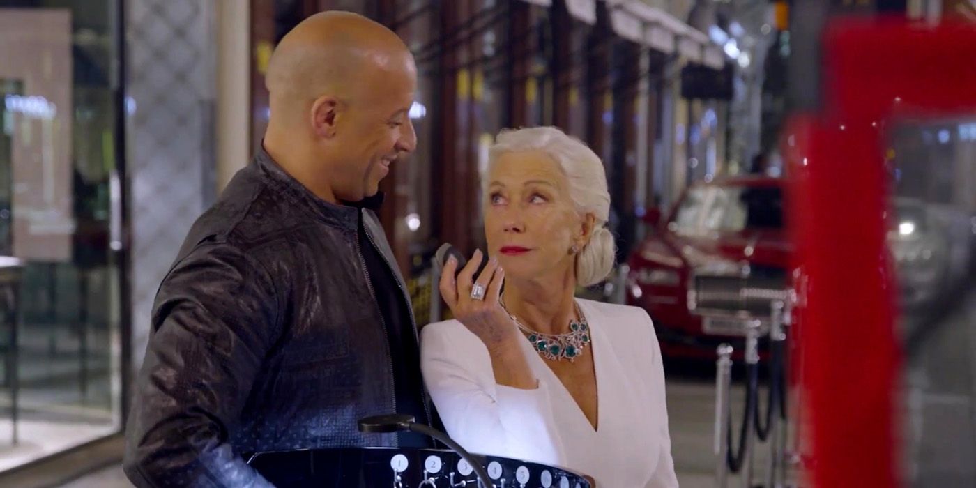 Dom Toretto and Queenie Shaw in Fast and Furious