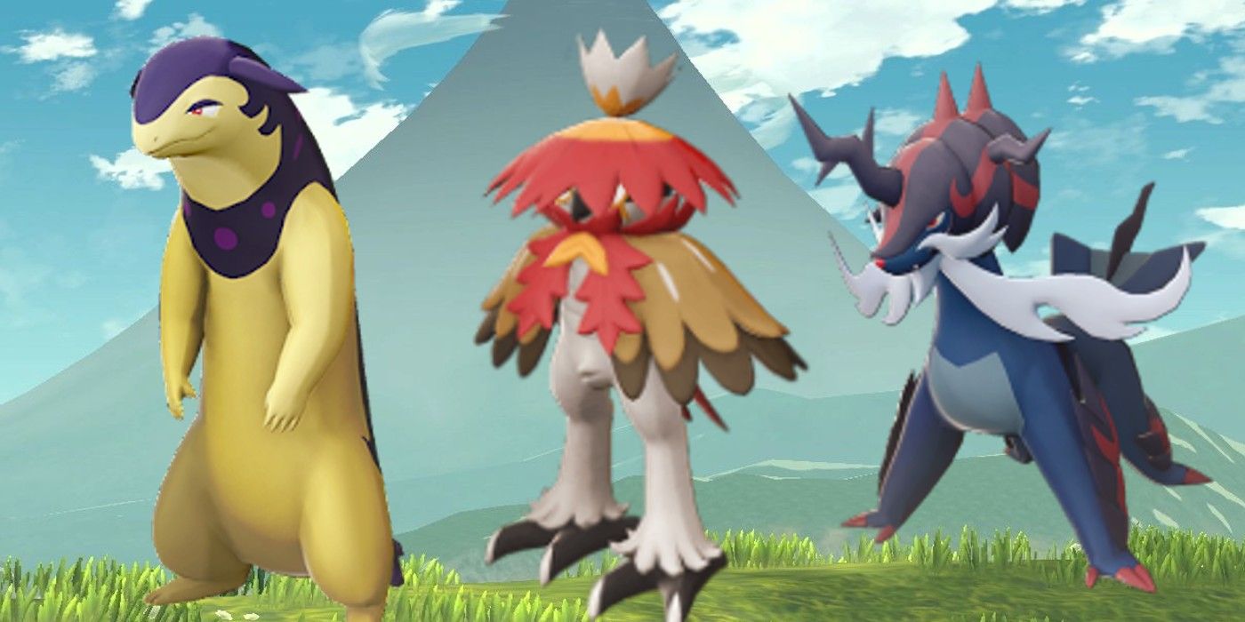 Typhlosion Samurott Decidueye Hisuian Forms