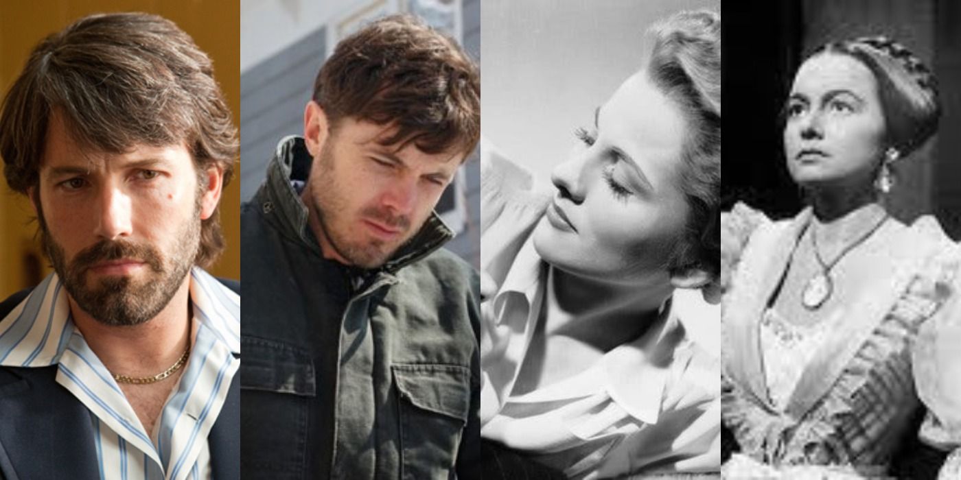 Split image showing the Affleck brothers and the Fontaine sisters