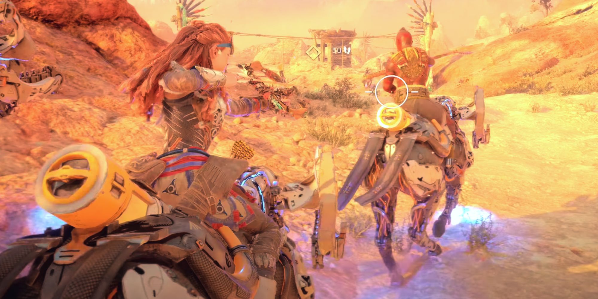 Horizon Forbidden West How to Win Gauntlet Runs Aloy Shooting
