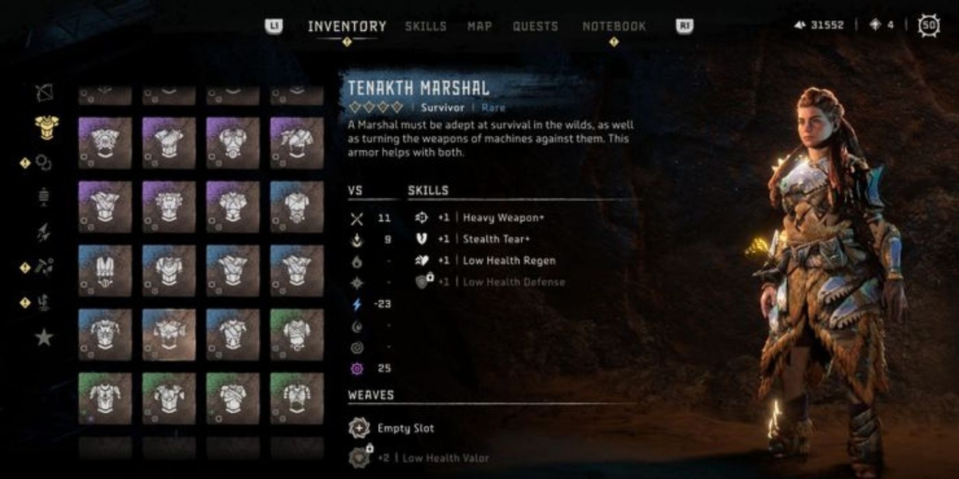 Tenakth Marshall outfit in Horizon Forbidden West
