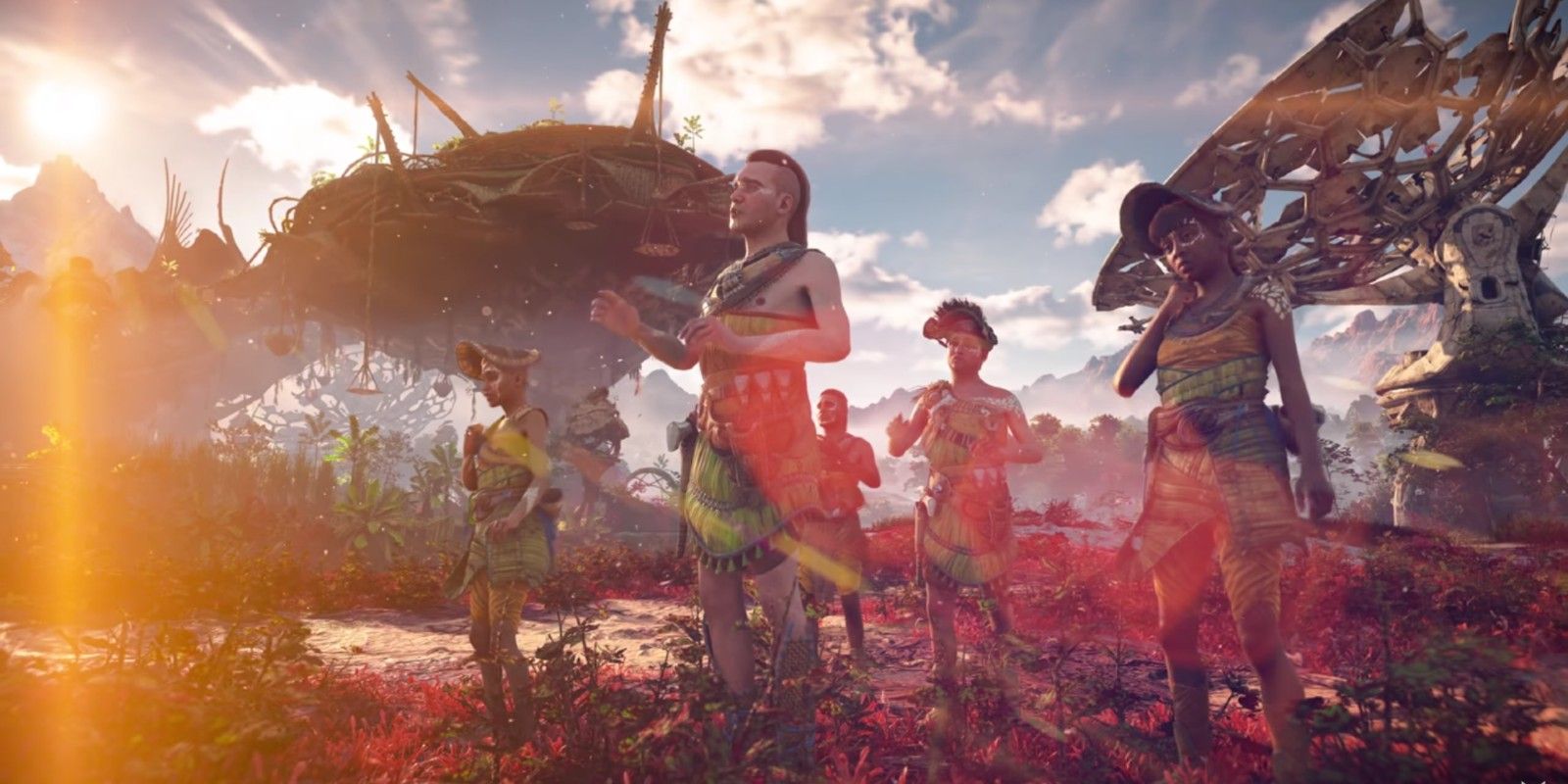 Horizon Forbidden West&rsquo;s Utaru tribe.