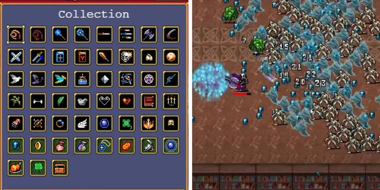 Vampire Survivors Weapon Evolution Guide Screen Rant Vampire Survivors Weapon Evolution Guide Screen Rant