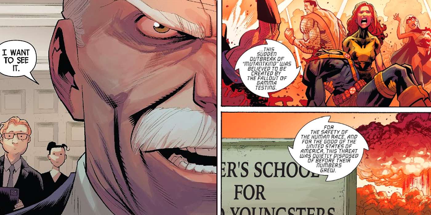 Hulk X-Men General Ross