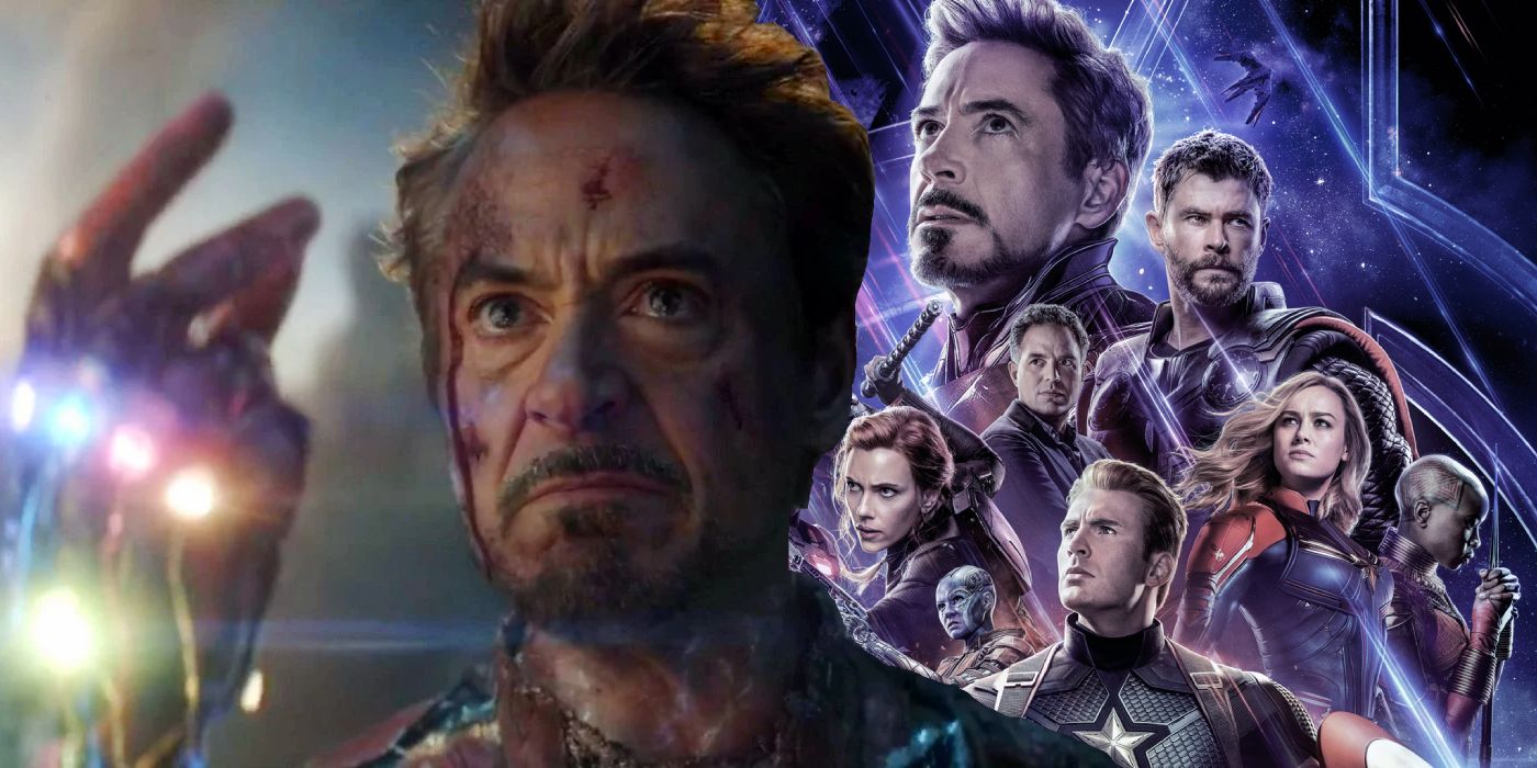 Iron Man snap in Avengers Endgame