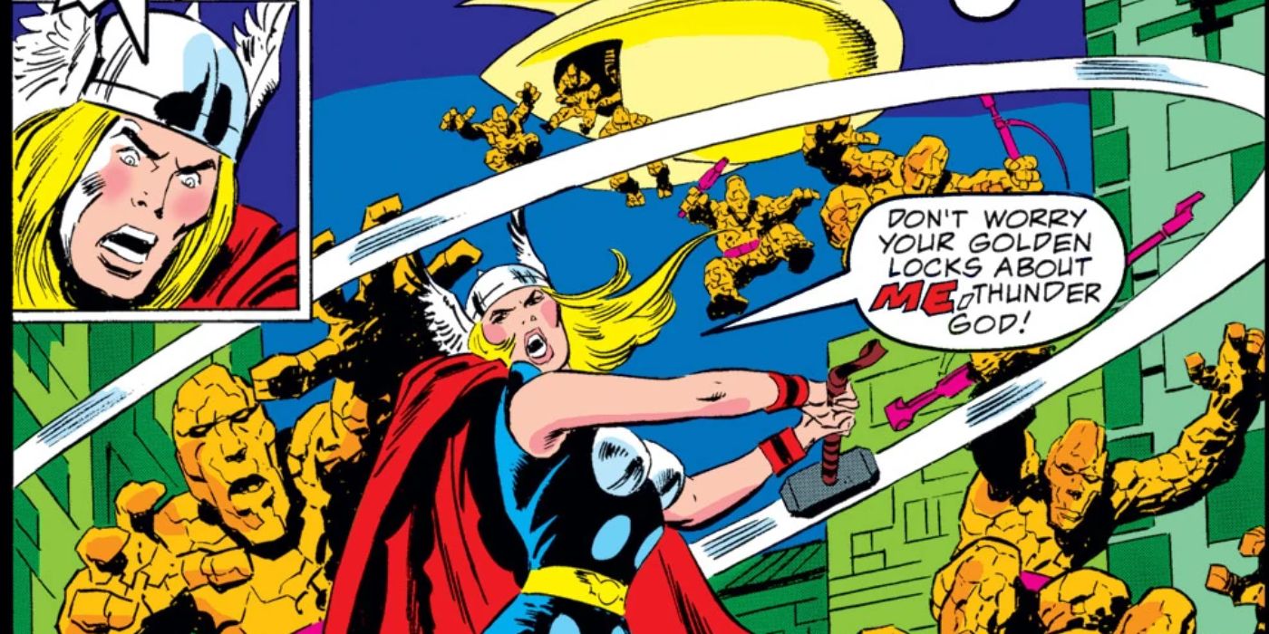 Jane Foster appears as Thor in What If? Marvel Comics.